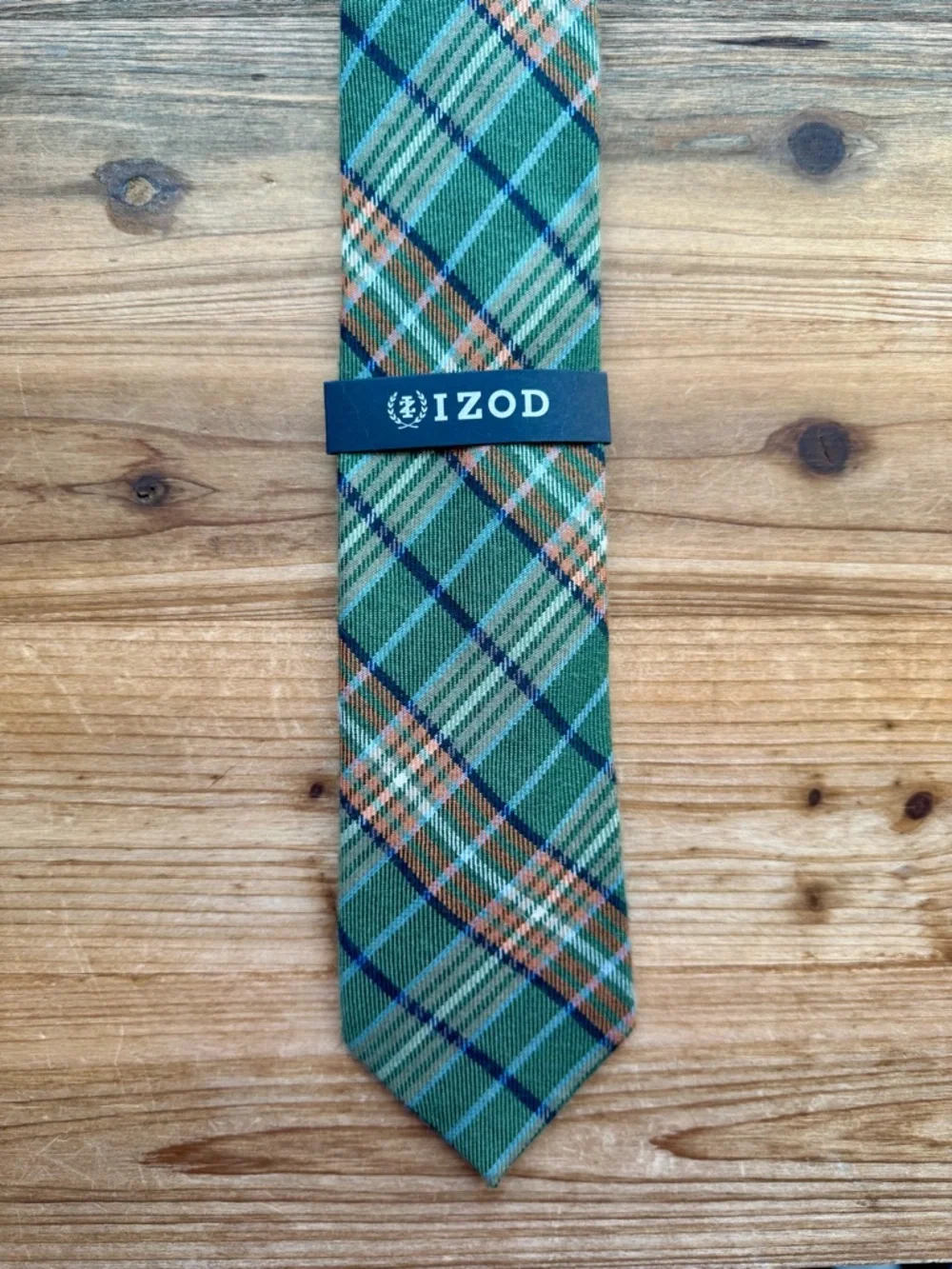 NWT IZOD Men’s Plaid Necktie